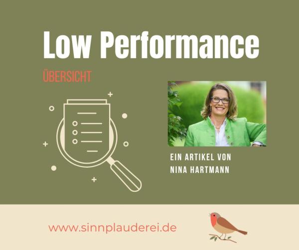 Low Performance Übersicht