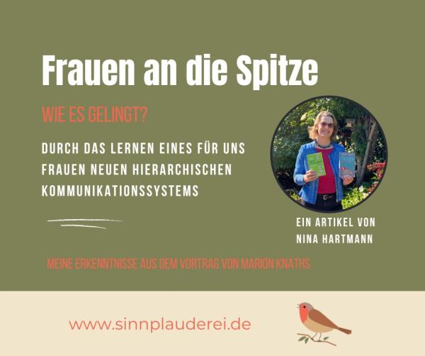 Frauen an die Spitze