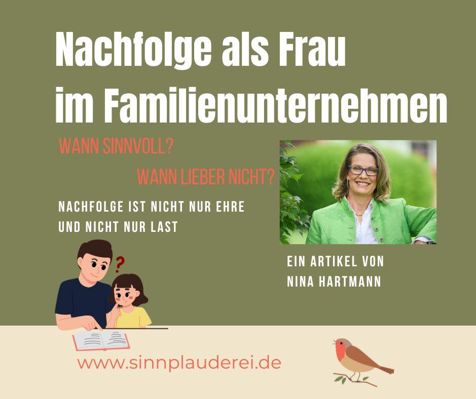 Nachfolgen als Frau