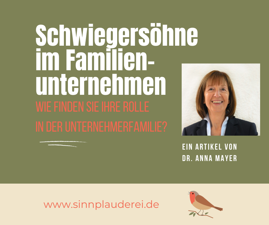 Schwiegersöhne im Familienunternehmen