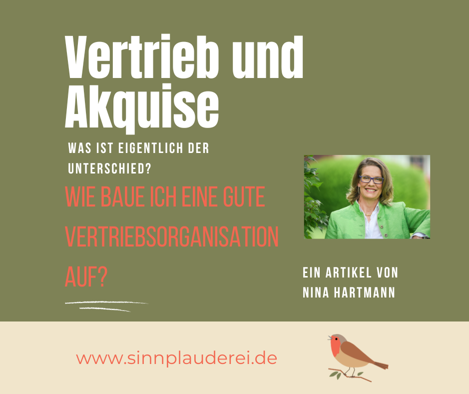 Vertrieb und Akquise